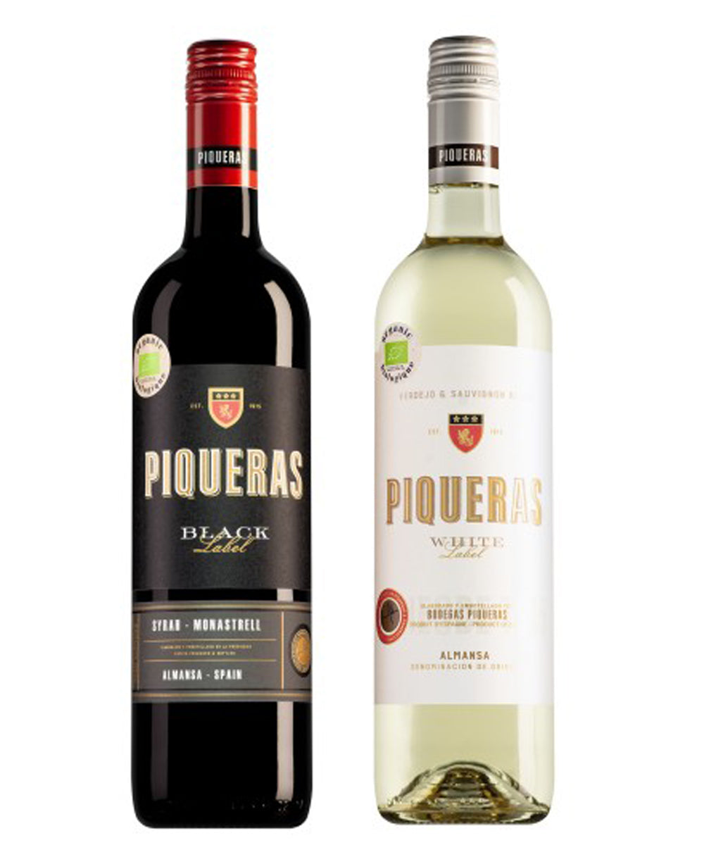 Duo Piqueras Rood + Wit