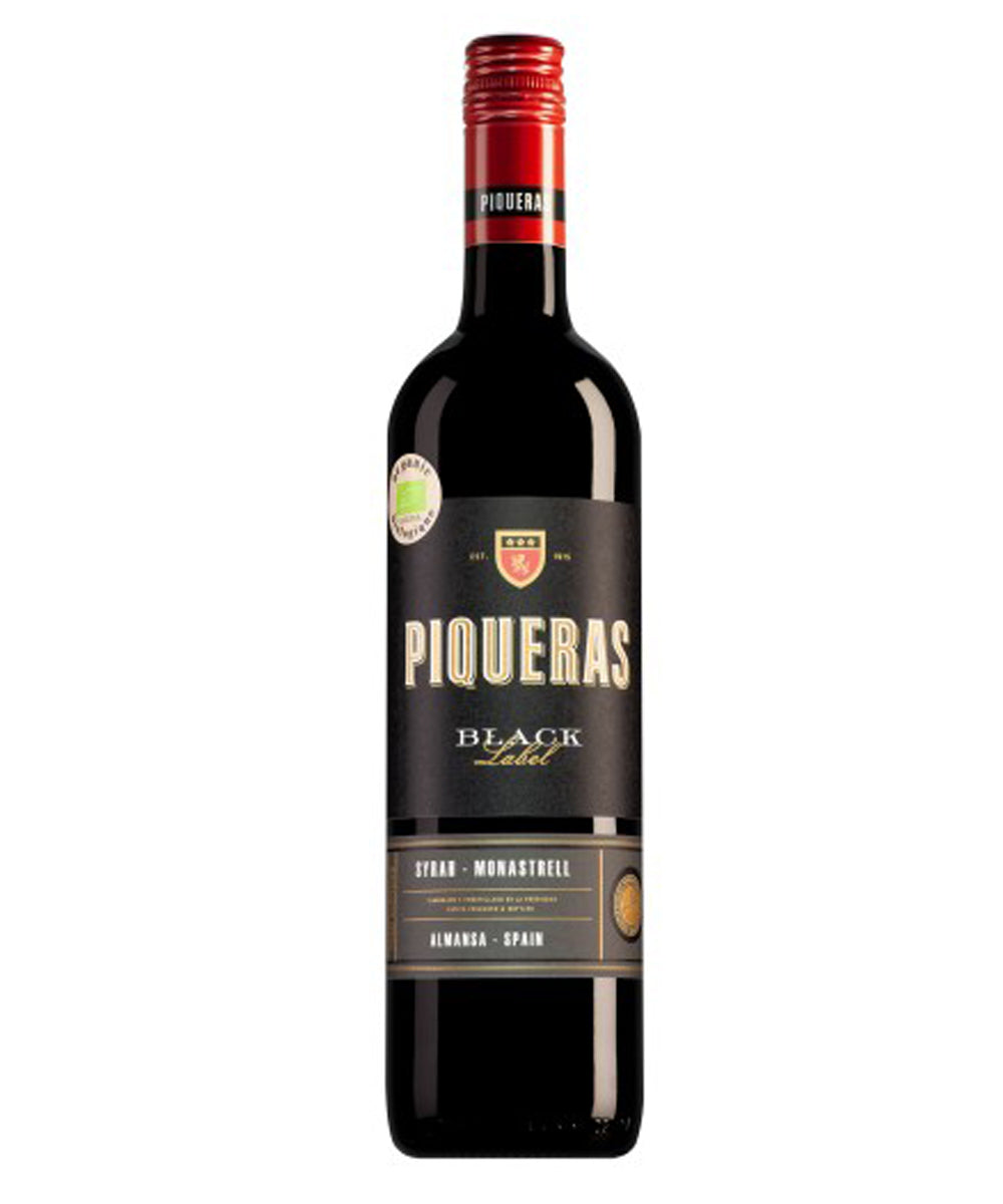 Bodegas Piqueras Almansa Black Label Syrah-Monastrell - Doos 6 flessen